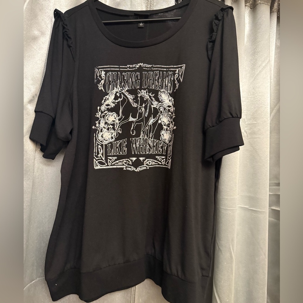 Black Torrid blouse sweater